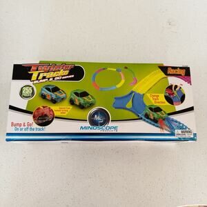 Mindscope Twister Tracks 255 Pieces Car LED Plastic Electric